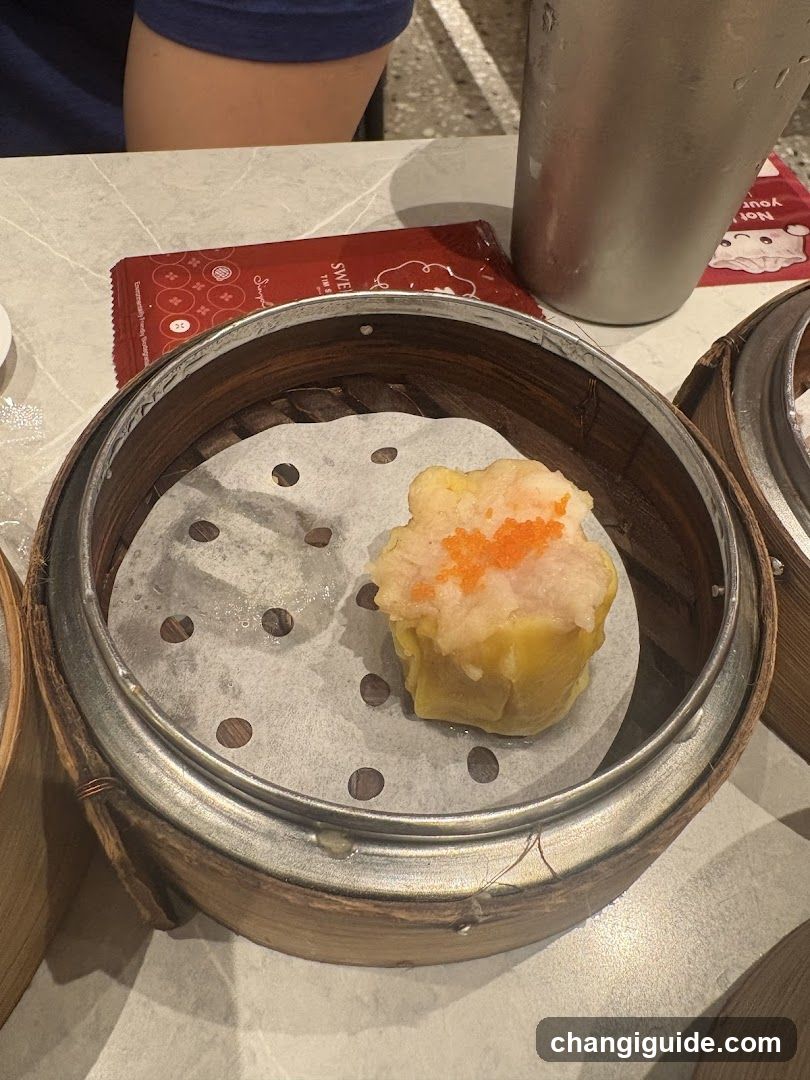Dim Sum Dish in Steamer
