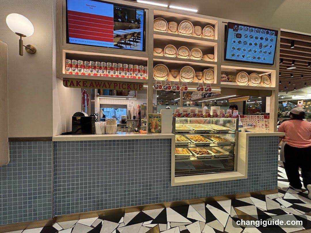 Food Stall Interior View