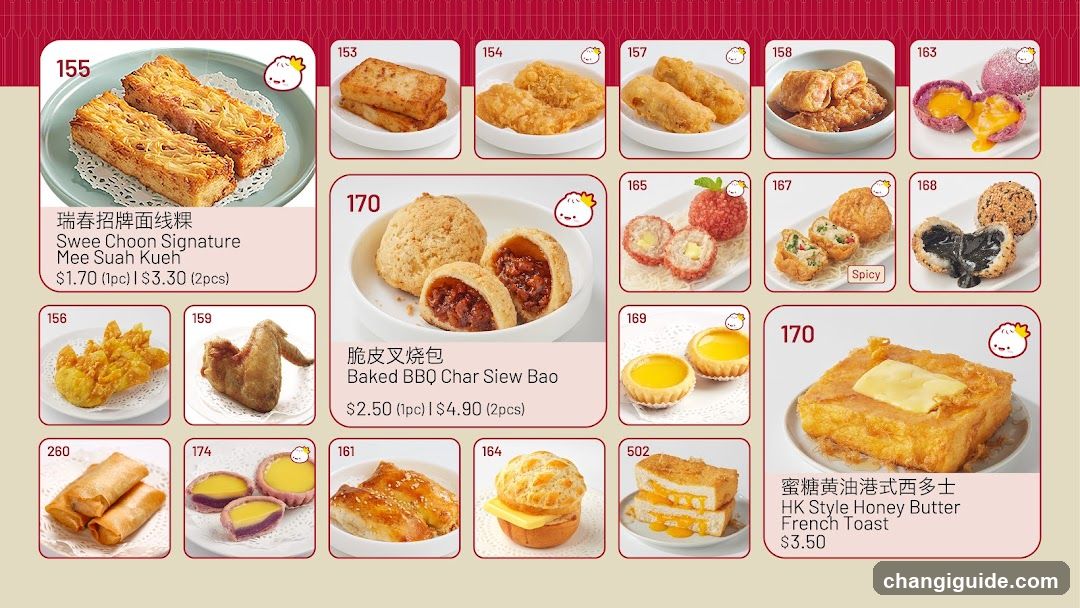 Swee Choon Signature Menu