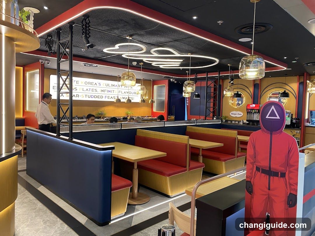Squid Game Restaurant Interior
