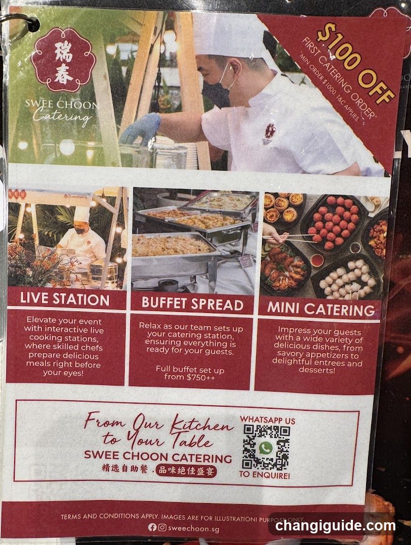 Swee Choon Catering Flyer
