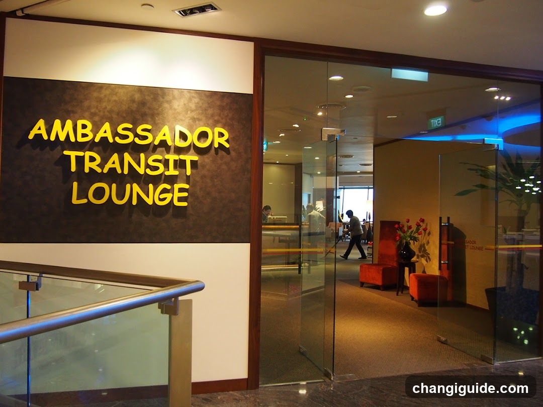 Ambassador Transit Lounge Entrance
