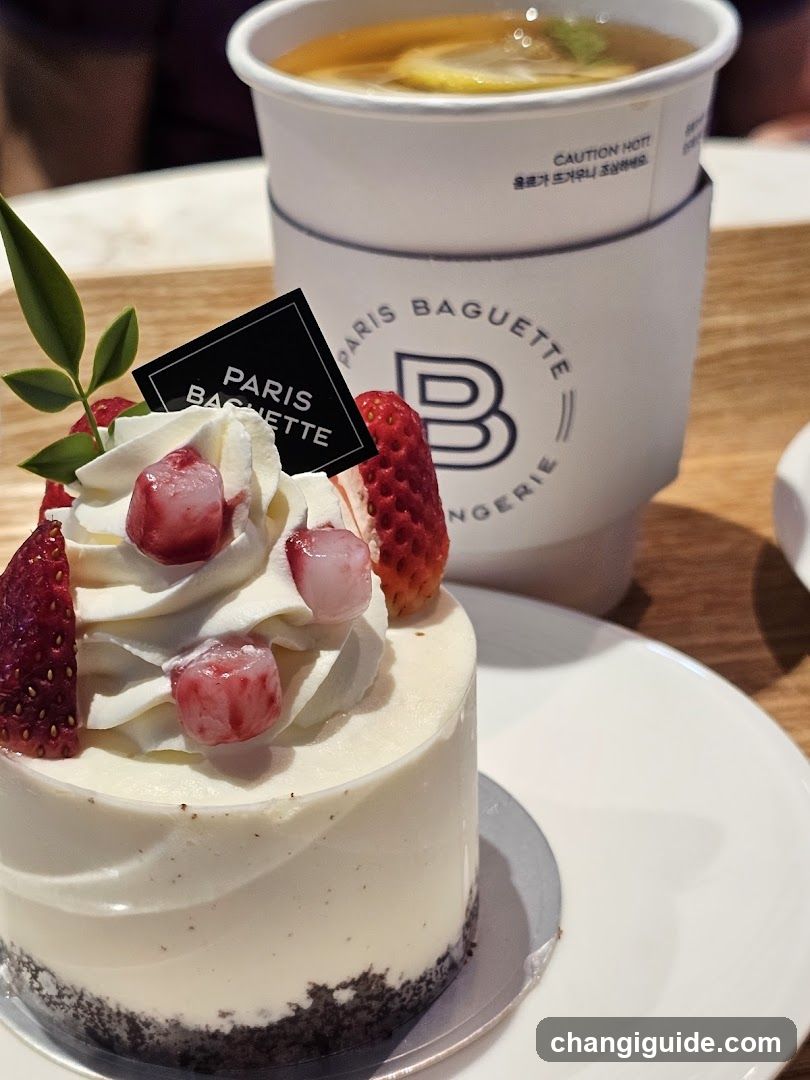 Paris Baguette Dessert and Drink