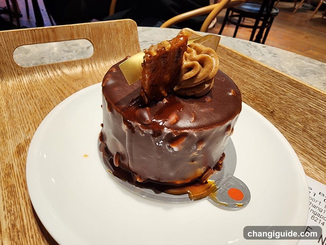 Chocolate Cake with Caramel Drizzle