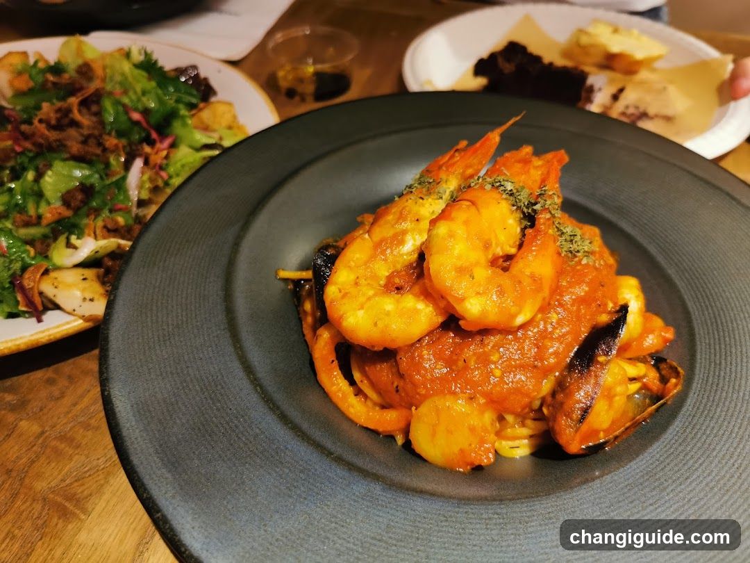 Shrimp Pasta with Mussels