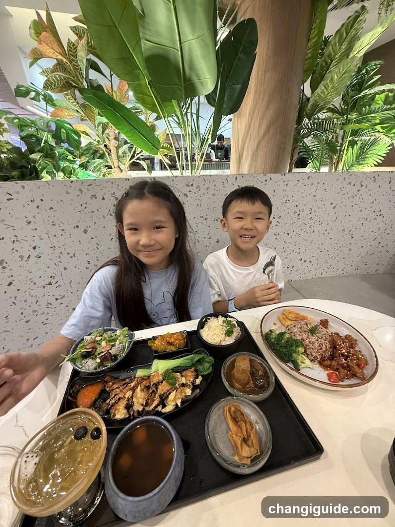 Children's Meal at Restaurant