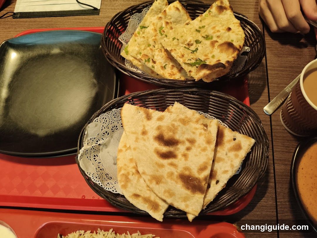Indian Flatbread Meal