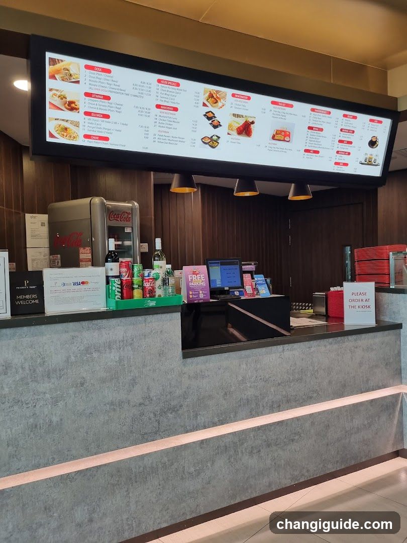 Restaurant Counter Interior