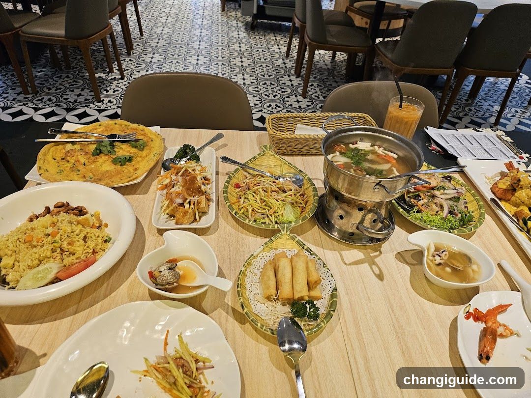 Thai Food Spread