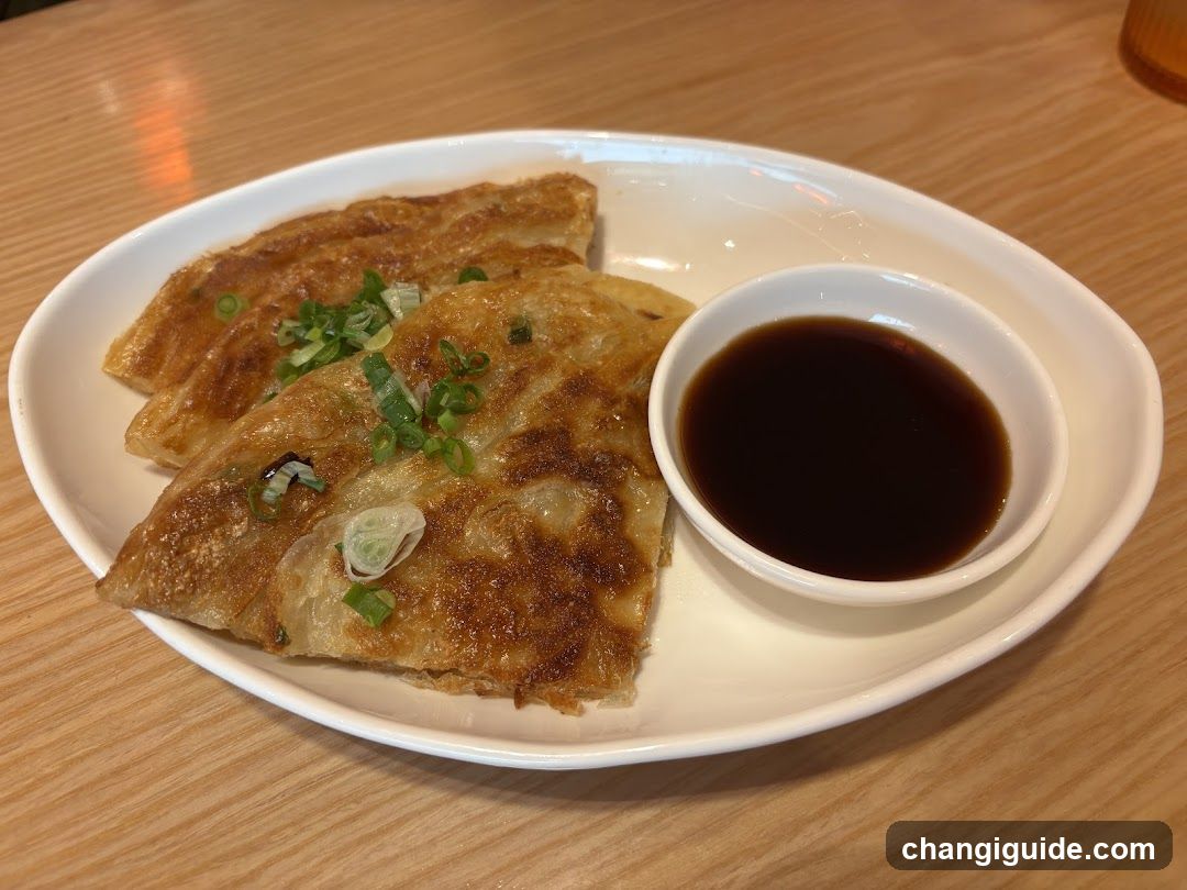 Pan-fried Crepe with Soy Sauce