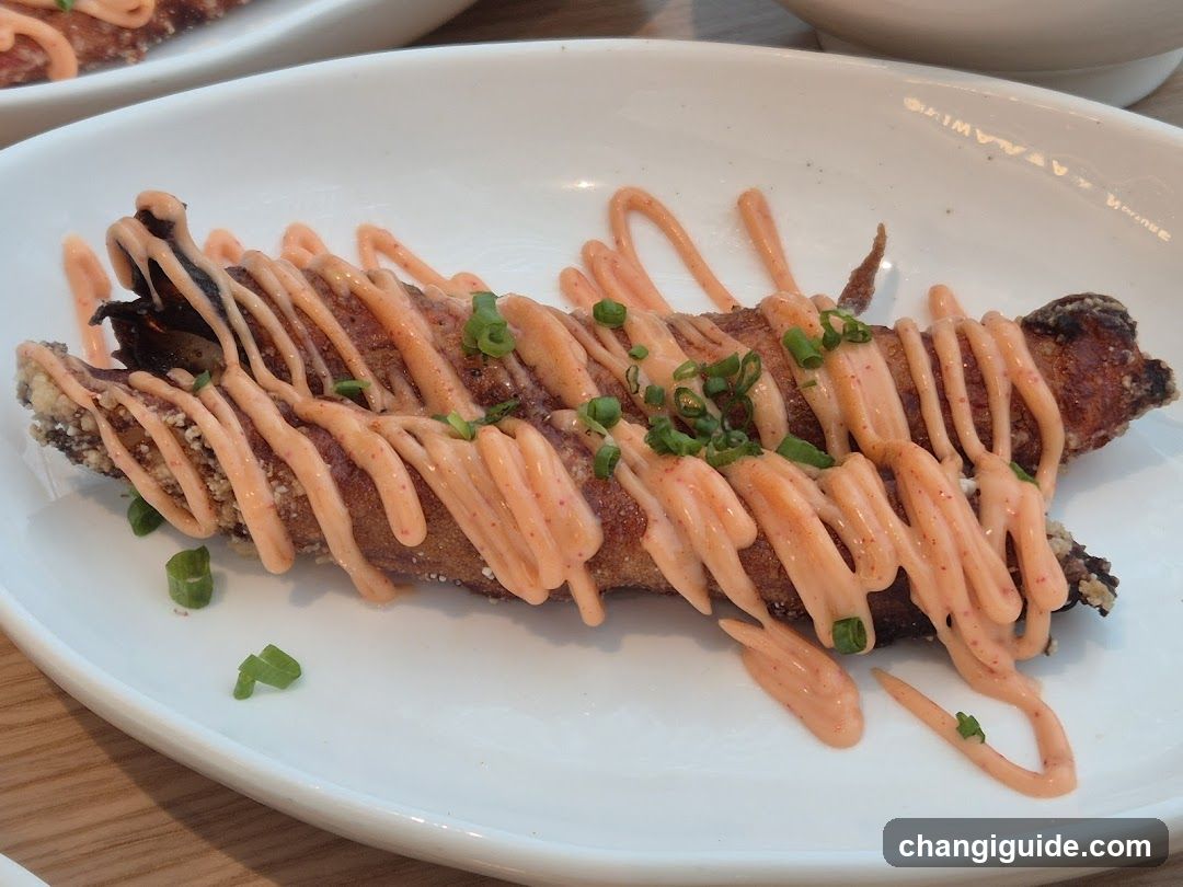 Fried Fish with Sauce and Scallions