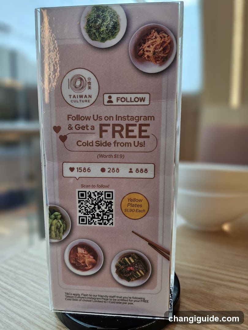 Taiwan Culture Social Media Promo Standee