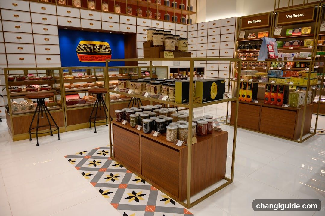 Wellness Store Interior Display