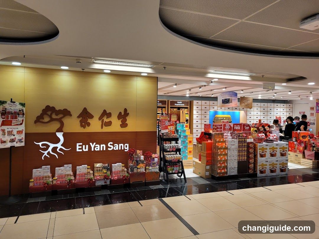 Eu Yan Sang Store Interior Display