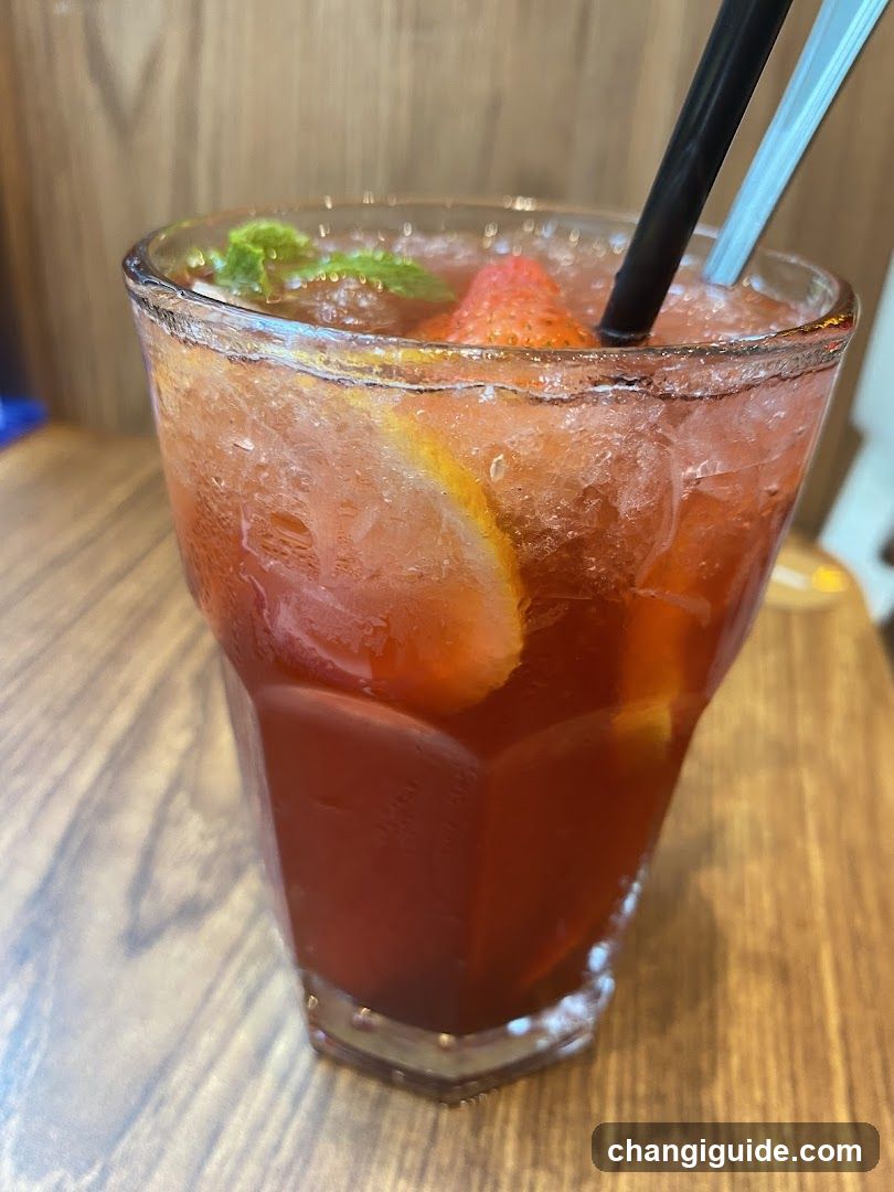 Strawberry Lemonade with Mint