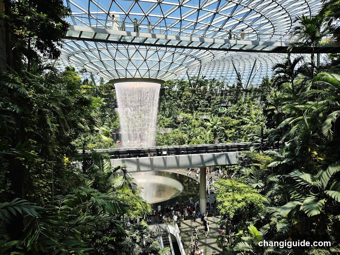 Vertical Garden with Waterfall
