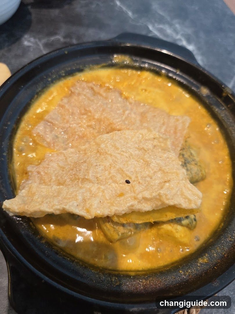 Curry Dish with Crispy Topping