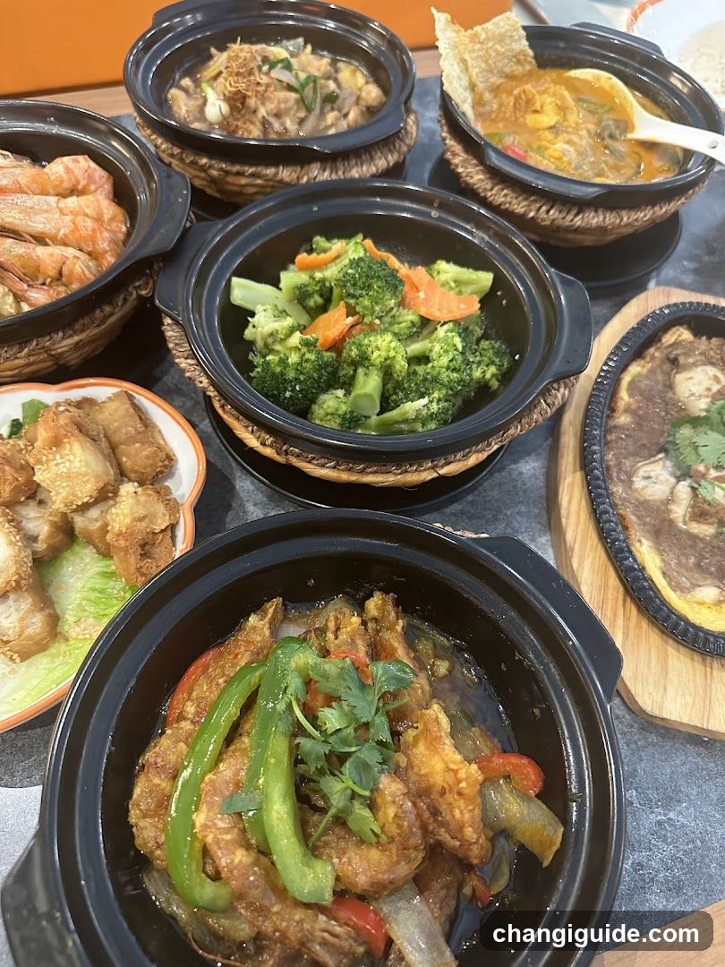 Clay Pot Meals Spread