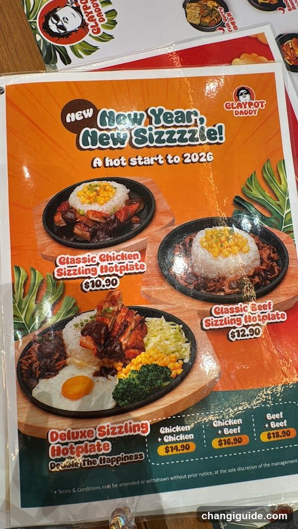 Claypot Doodt New Year Menu