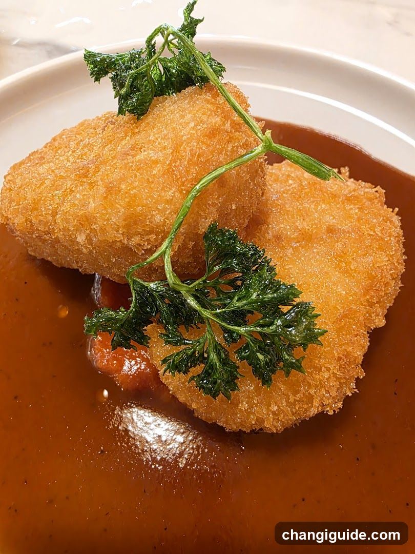 Fried Croquettes with Sauce
