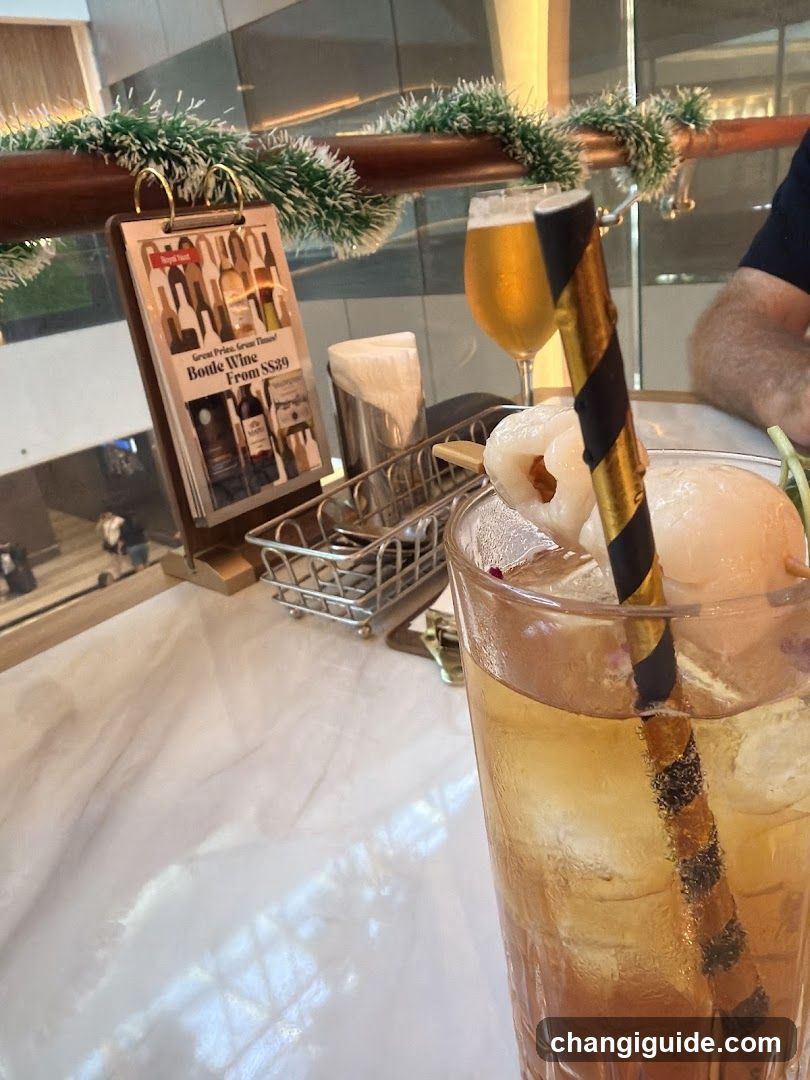 Beverage and Menu Display
