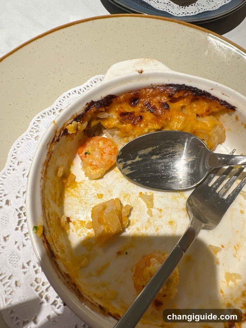 Baked Casserole with Shrimp