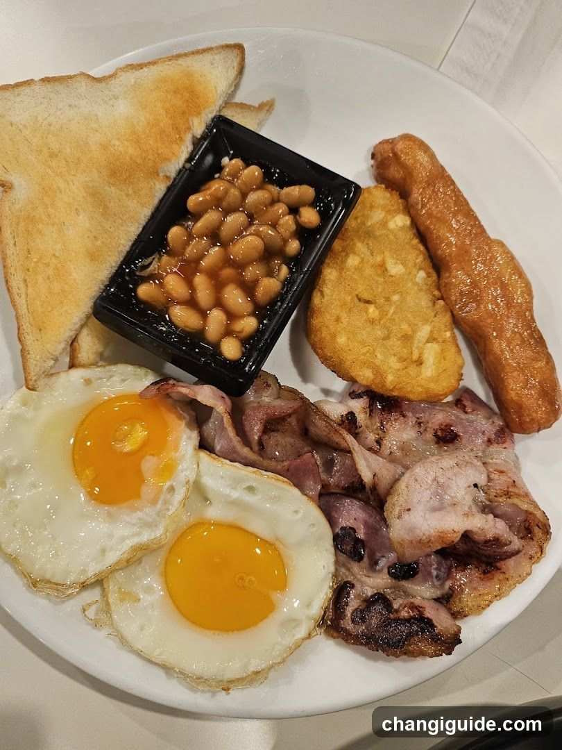 Full English Breakfast Plate