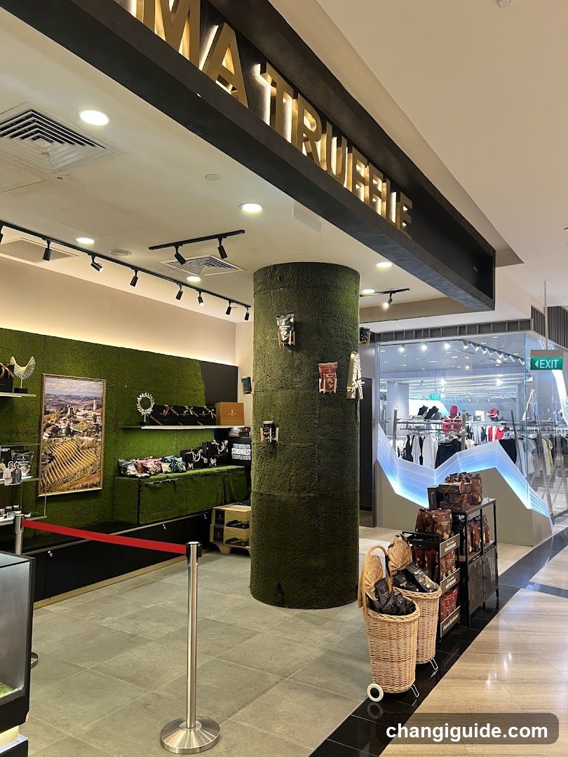 Store Interior with Greenery Theme