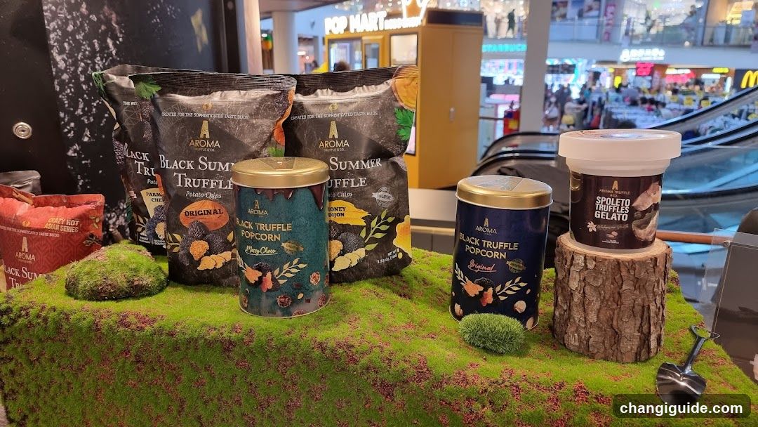 Aroma Truffle Popcorn Display