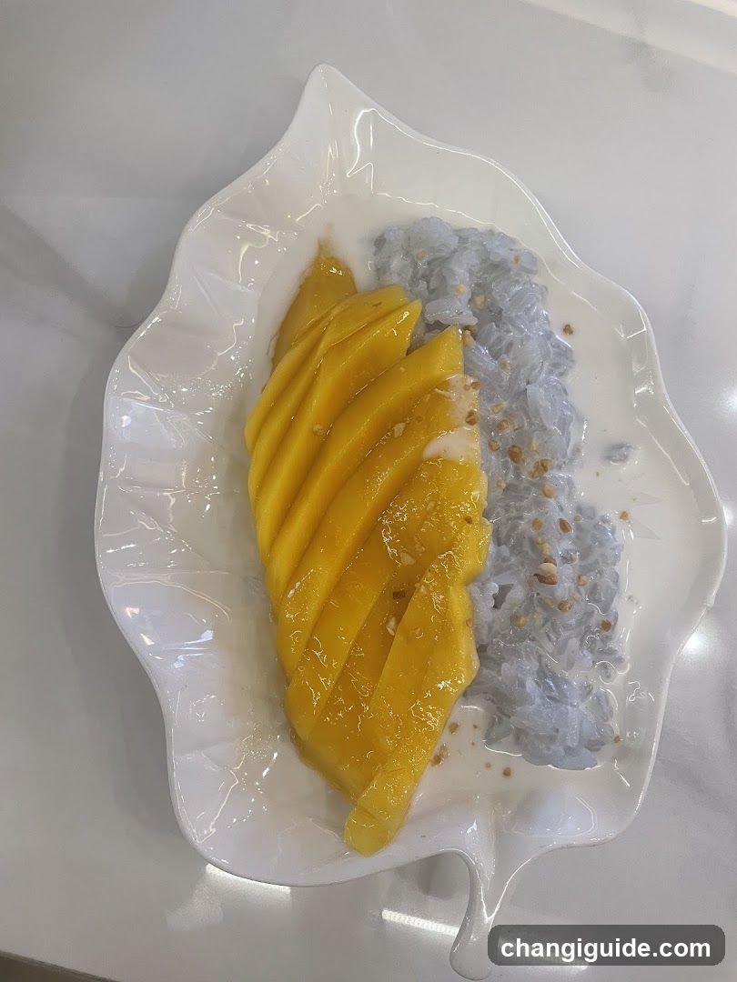 Mango Sticky Rice Dessert