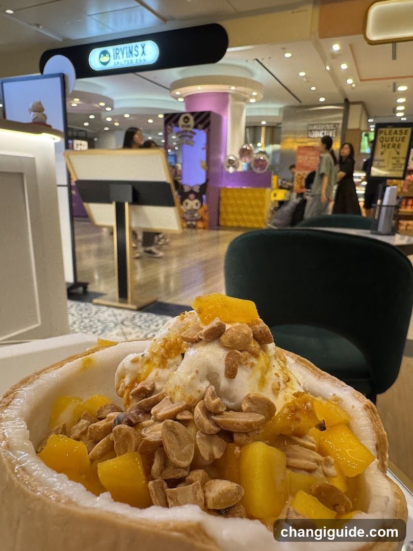 Mango Coconut Dessert in Mall