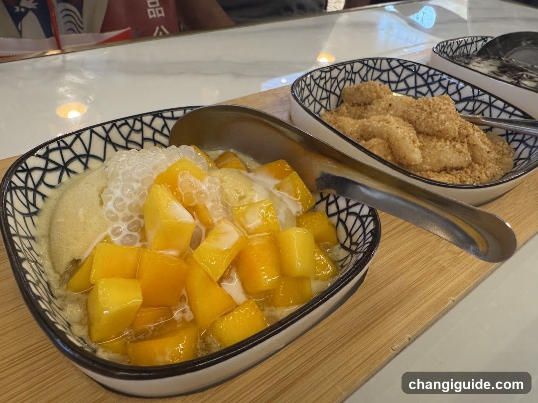 Mango Dessert Bowl with Toppings
