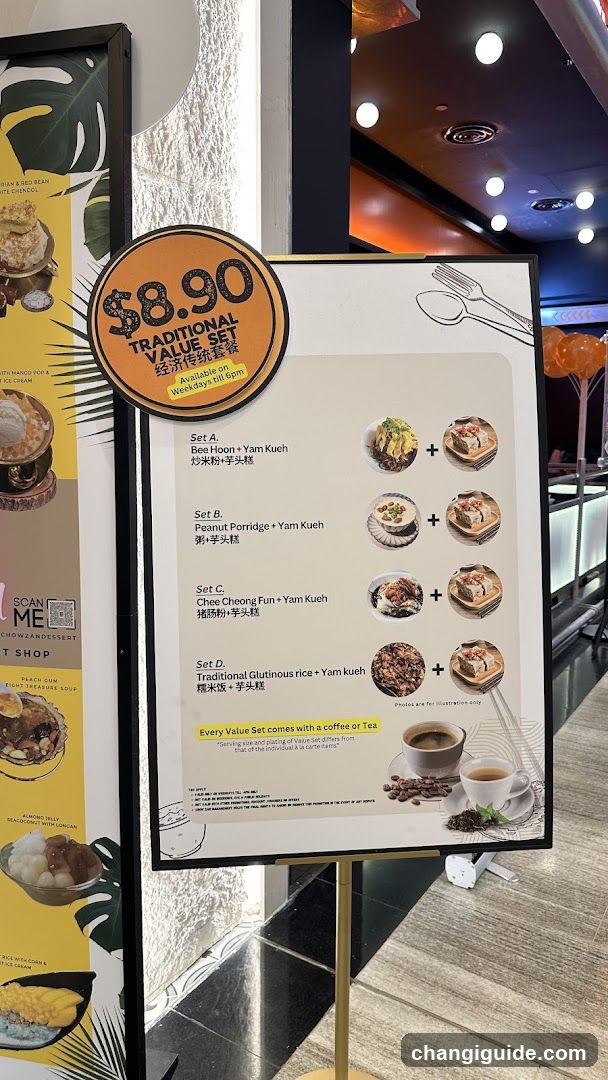 Traditional Value Set Menu Display