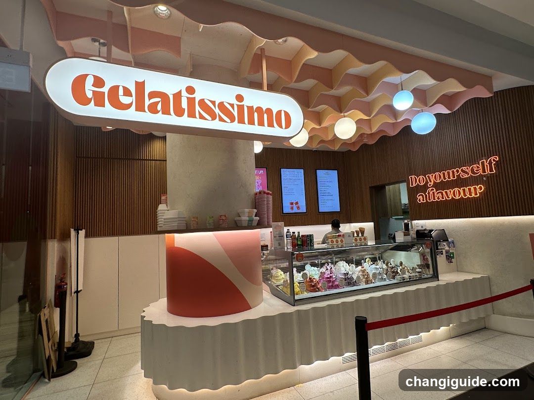 Gelatissimo Jewel Changi Airport