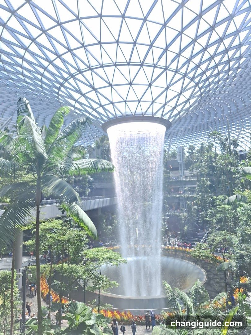 The Jewel Changi Airport Waterfall