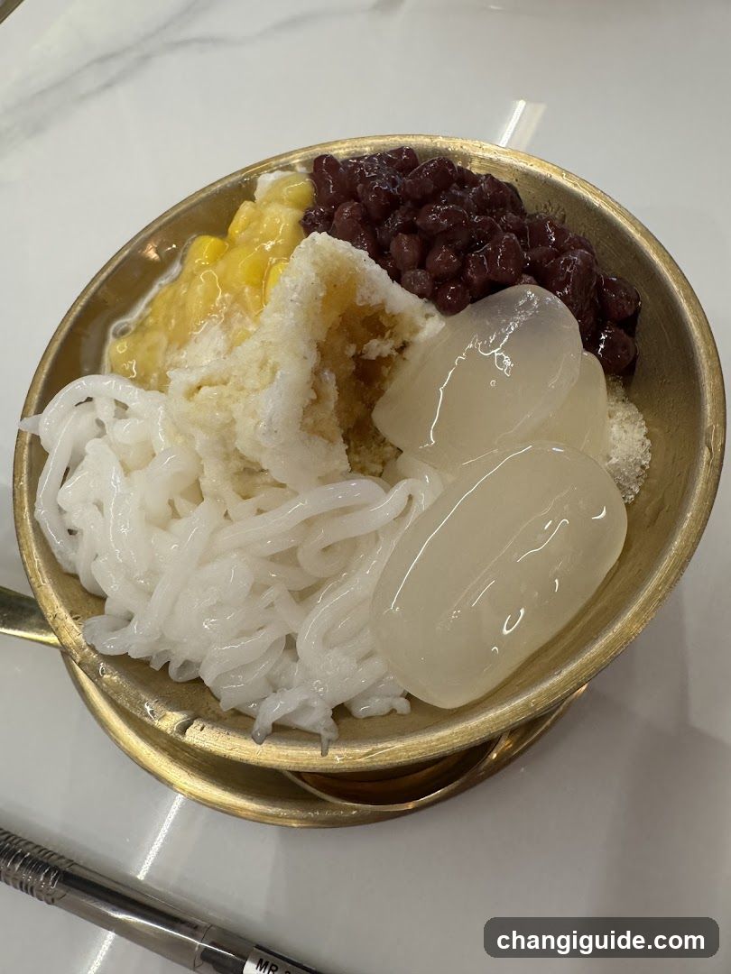 Dessert Bowl with Toppings
