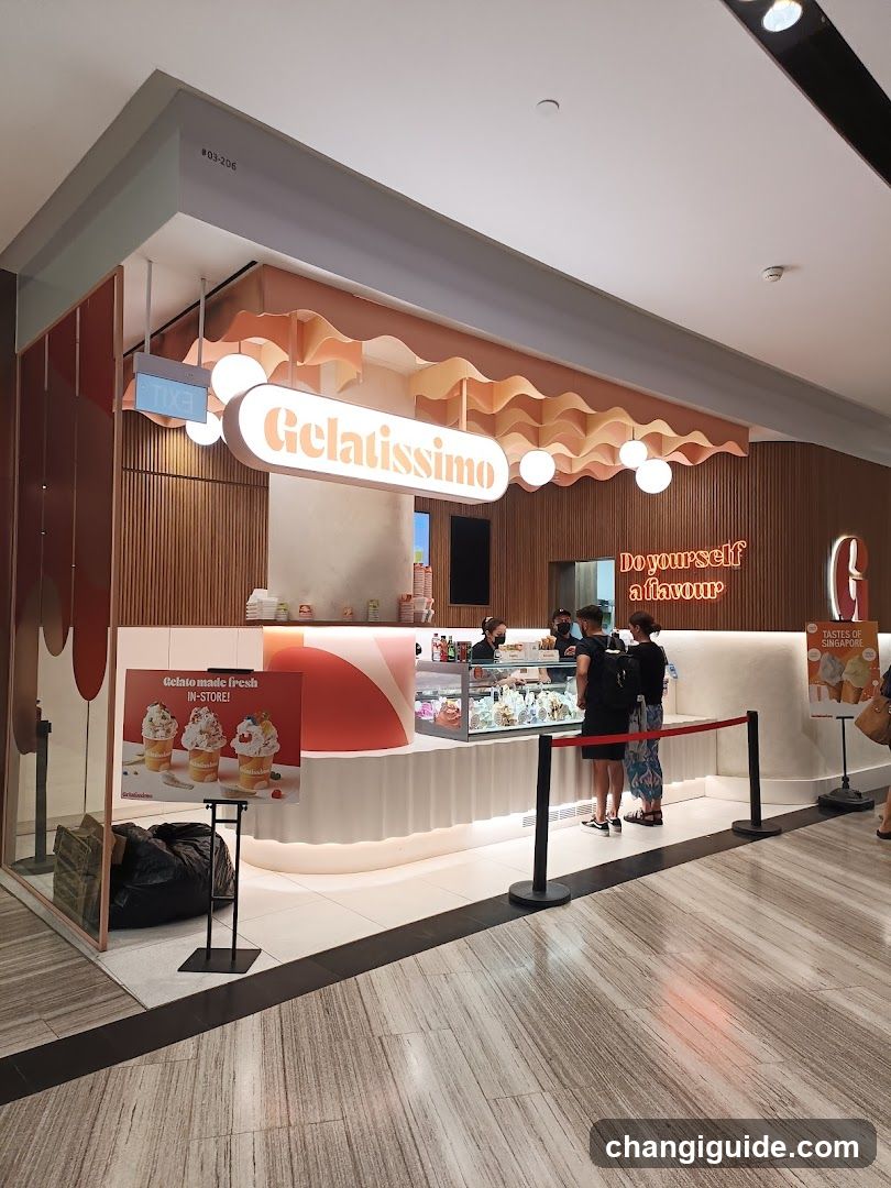 Gelatissimo Store Interior