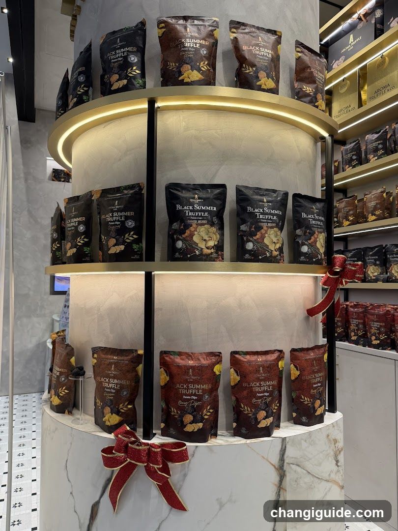 Black Summer Truffle Display