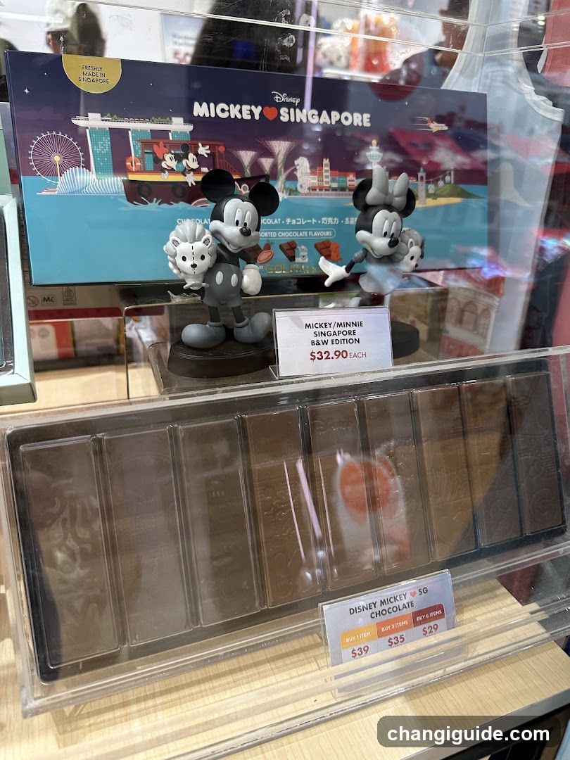 Disney Mickey Singapore Chocolate Display