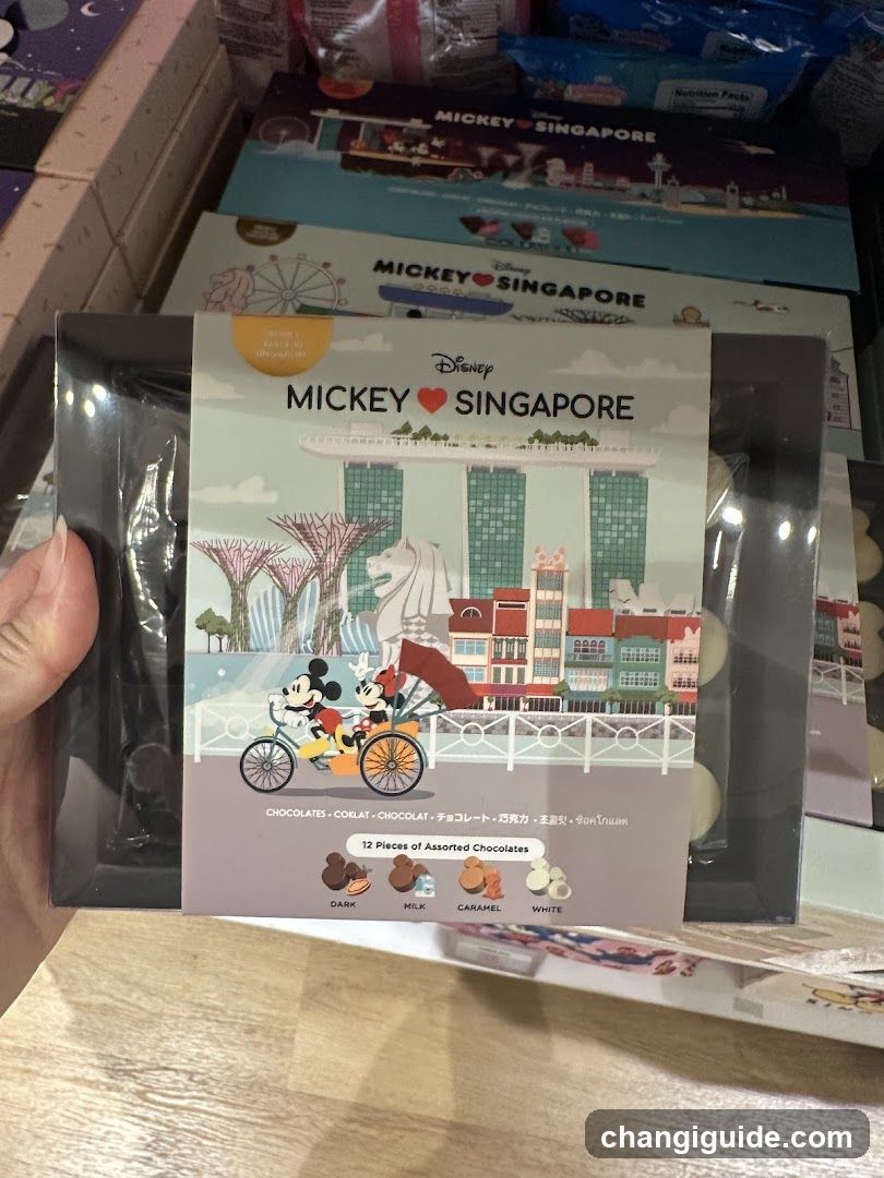 Mickey Heart Singapore Chocolate Box