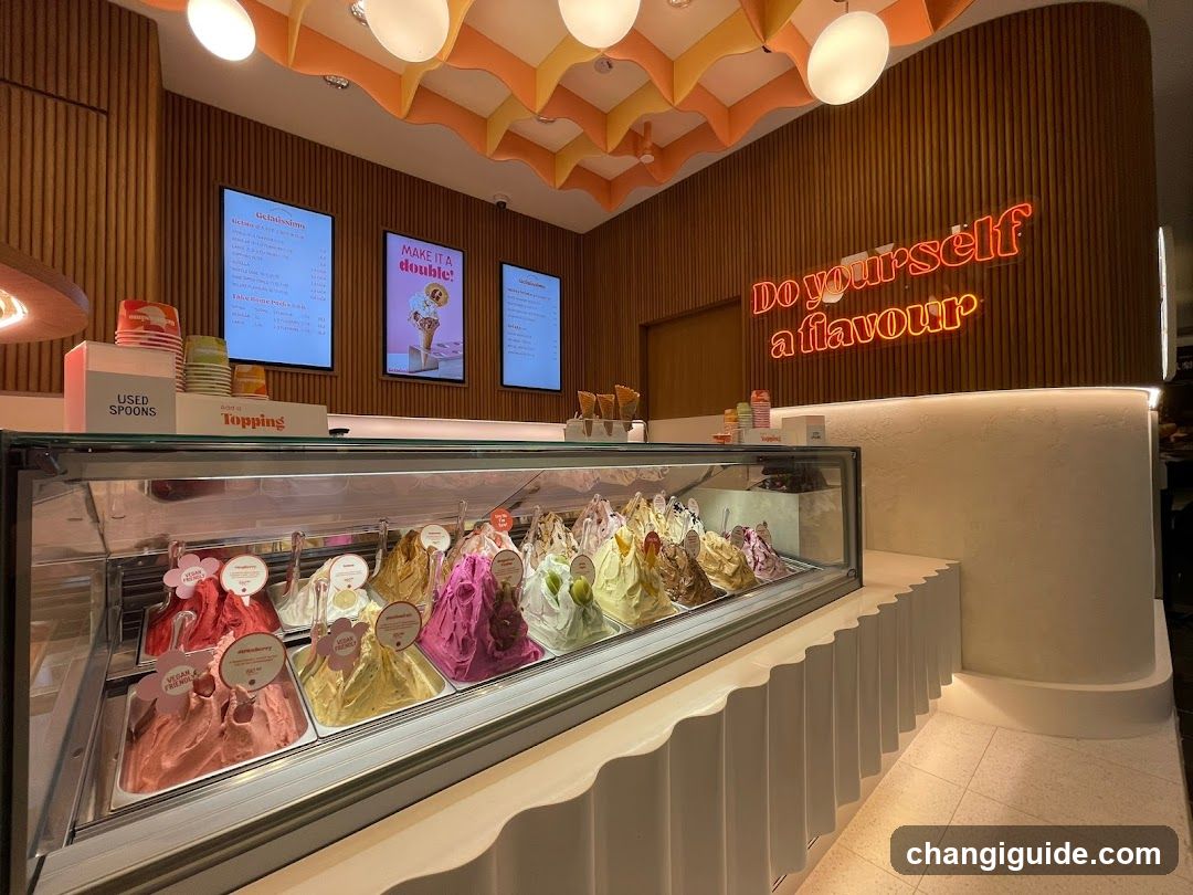 Ice Cream Shop Interior