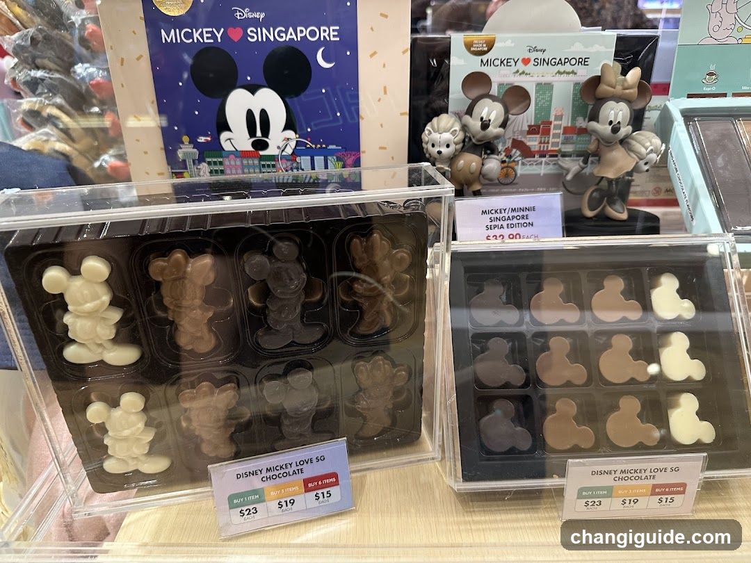 Disney Mickey Love SG Chocolate Display