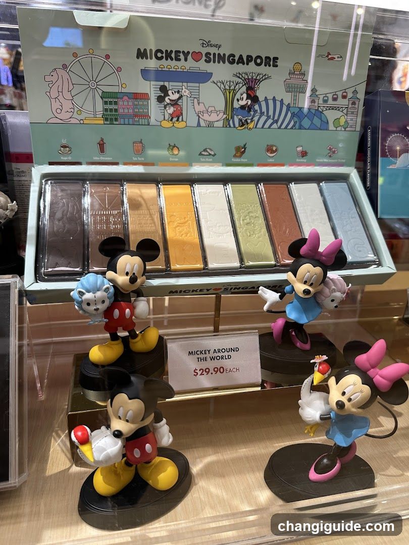 Mickey Around the World Display