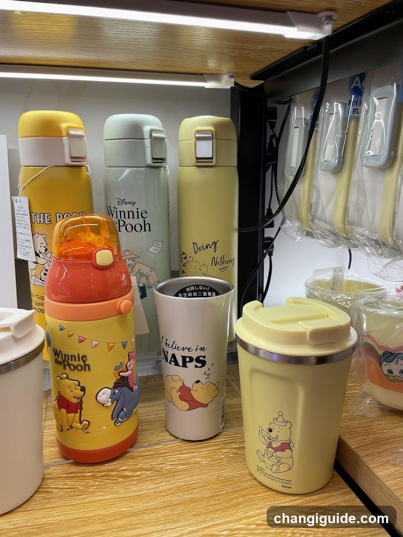 Winnie the Pooh Merchandise Display