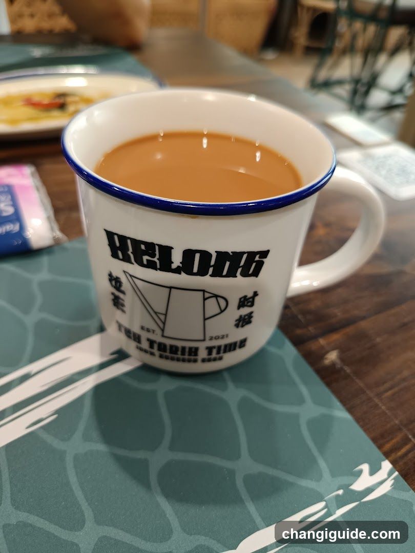 Cup of tea on a table