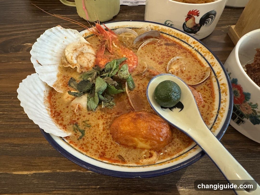 Seafood Curry with Lime and Basil