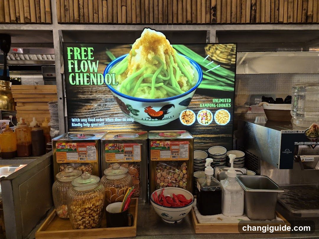 Chendol Stall Display