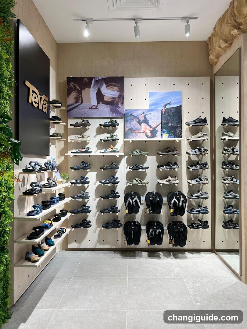 Teva Shoe Store Interior