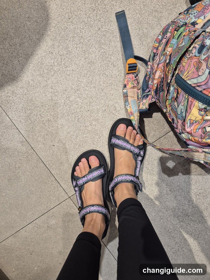 Footwear and Backpack Shot
