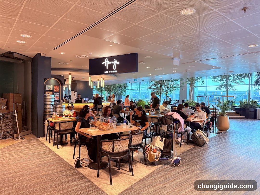 Airport Lounge Dining Area